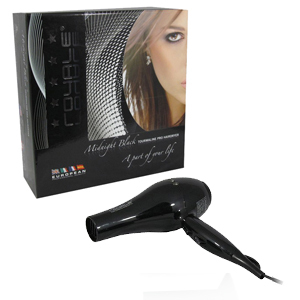 Tourmaline Pro Hair Dryer- Midnight Black