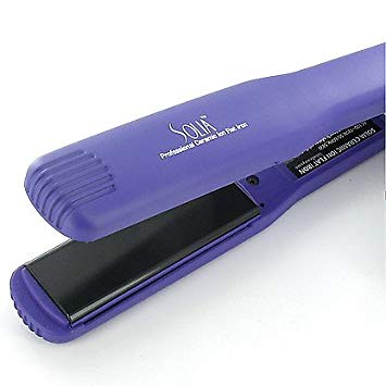 Solia Tourmaline Ceramic Ion Purple Flat Iron Bonus Set