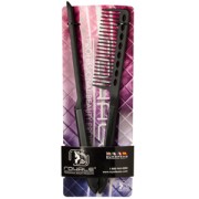 Professional hair straightening comb - Black